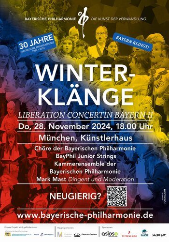 Philharmonische Winterklänge | Liberation Concert II, 28. November 2024, 18.00 Uhr | Künstlerhaus, München