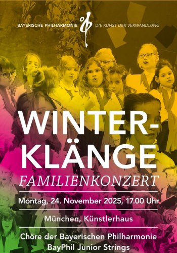 Philharmonische Winterklänge, 24. November 2025, 17.00 Uhr | Künstlerhaus, München